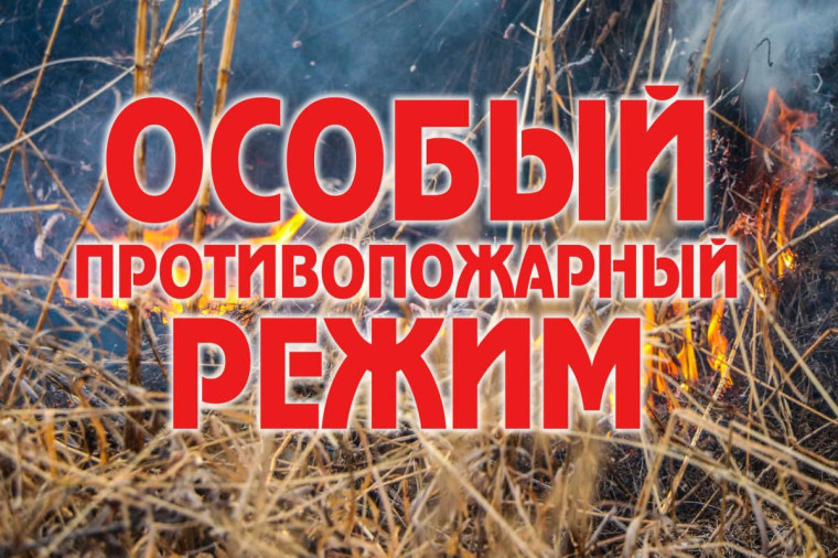 Особый противопожарный режим. Особый противопожарный режим.